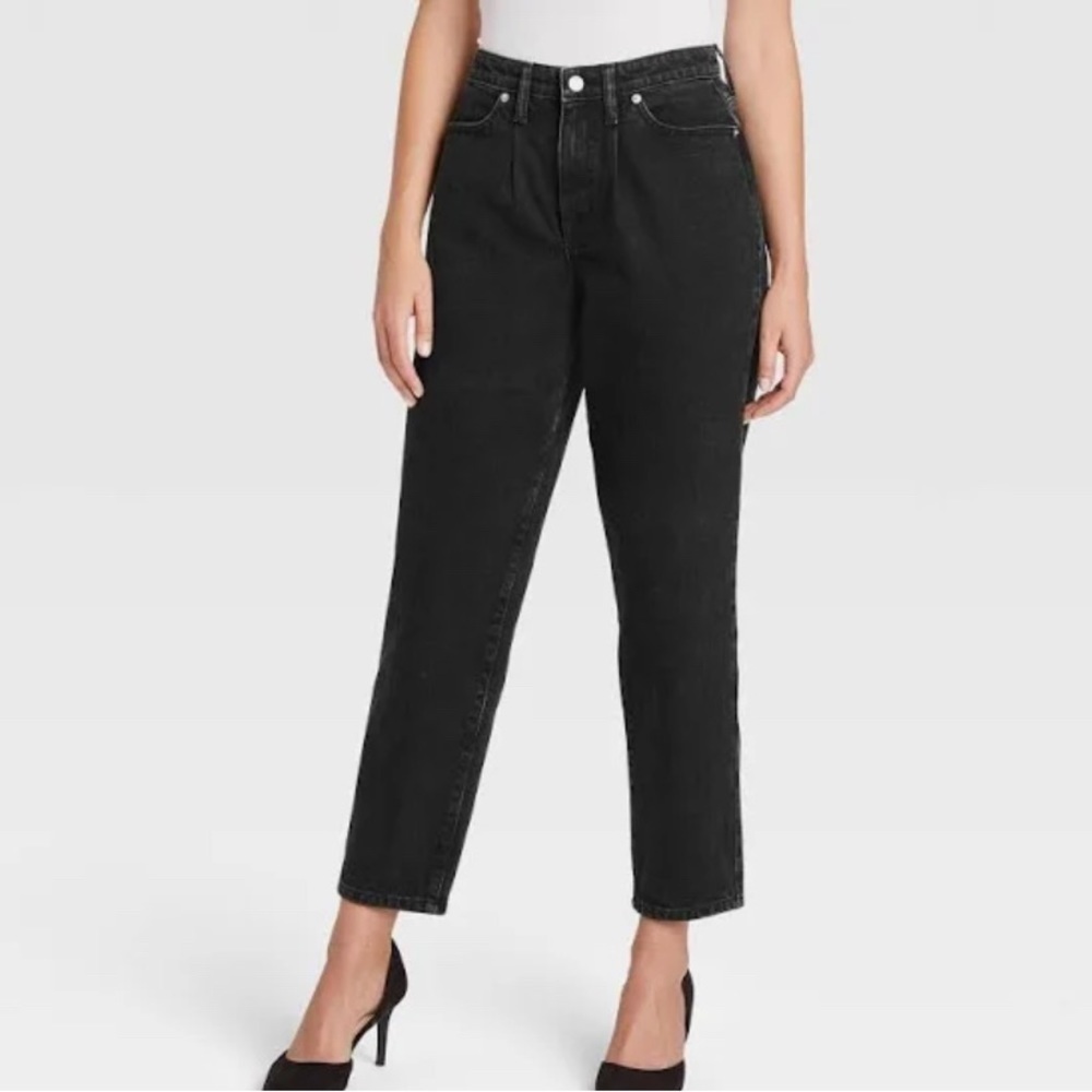 A New Day - Highest Rise Tapered Leg Women’s Jeans - Black - 14